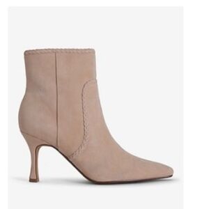 Express Foundation Suede Braided Ankle Booties 7 NWT